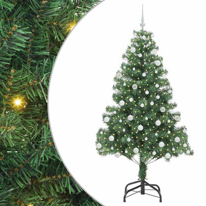 Juletræ Med 300 Led'er Med Stativ 180 Cm Pvc - Billede 2