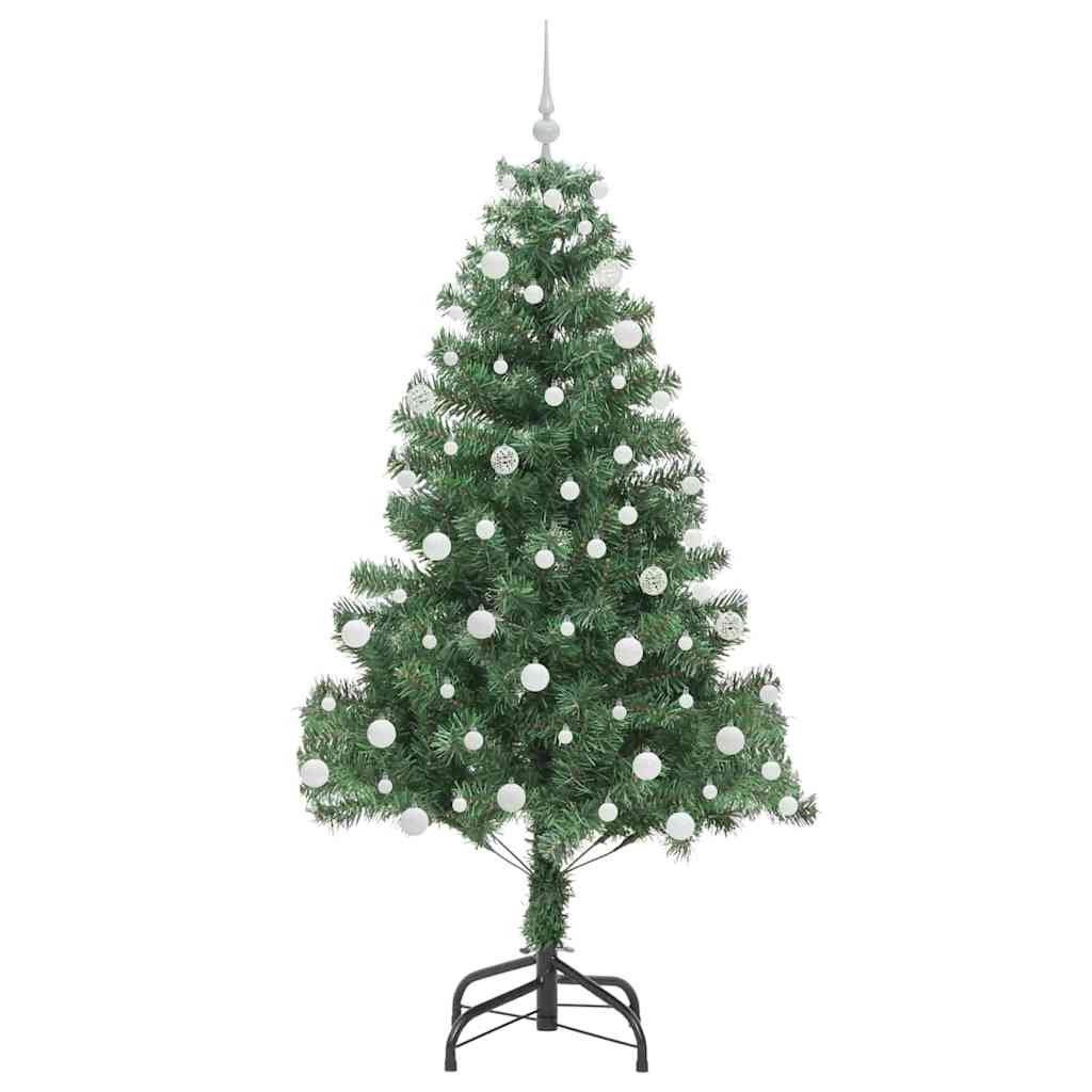 Juletræ Med 300 Led'er Med Stativ 180 Cm Pvc - Billede 4