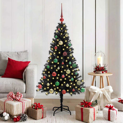 Juletræ Med 150 Led'er Med Stativ 150 Cm Pvc - Hovedbillede