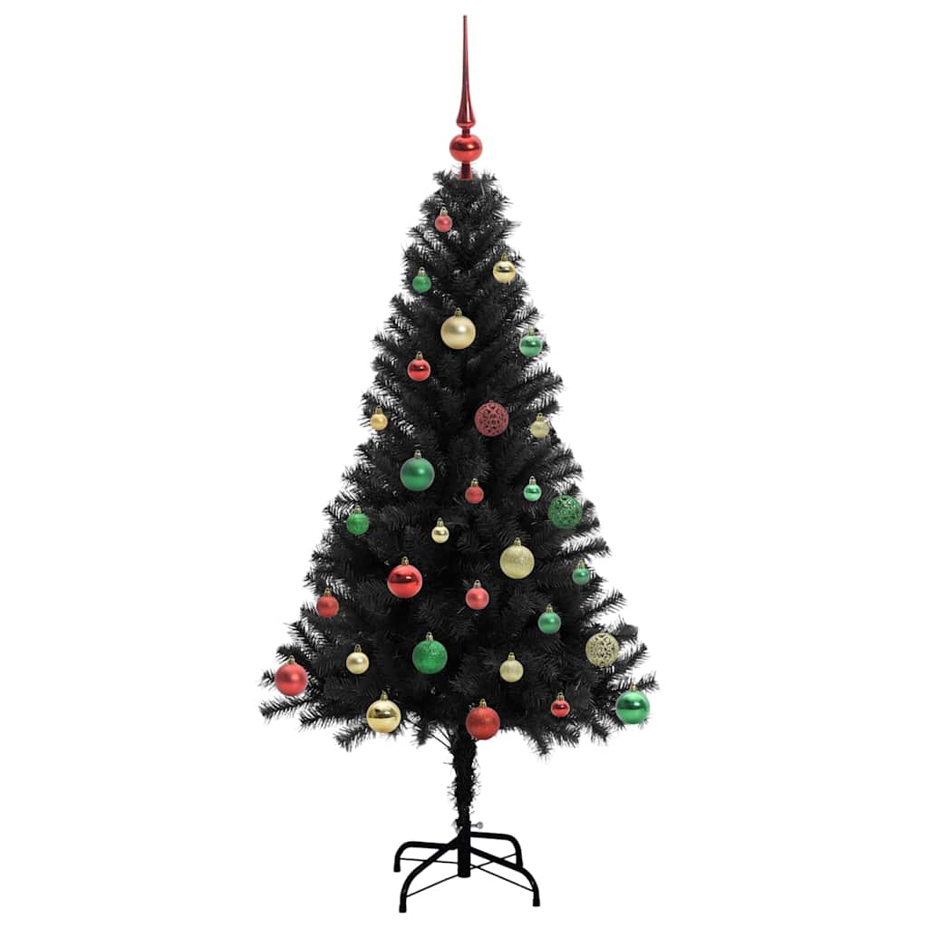 Juletræ Med 150 Led'er Med Stativ 150 Cm Pvc - Billede 6