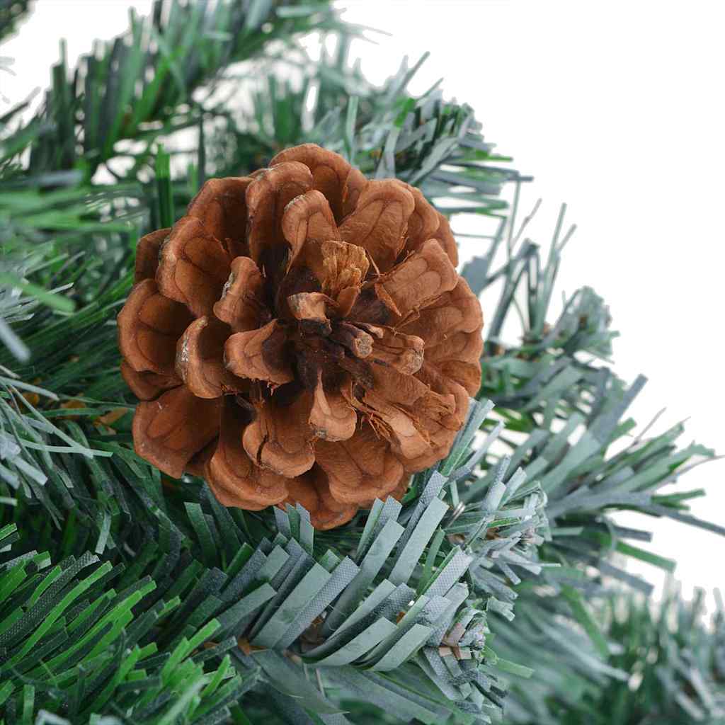 Kunstigt Juletræ Med 300 Led'er 180 Cm Pvc Og Stål - Billede 10