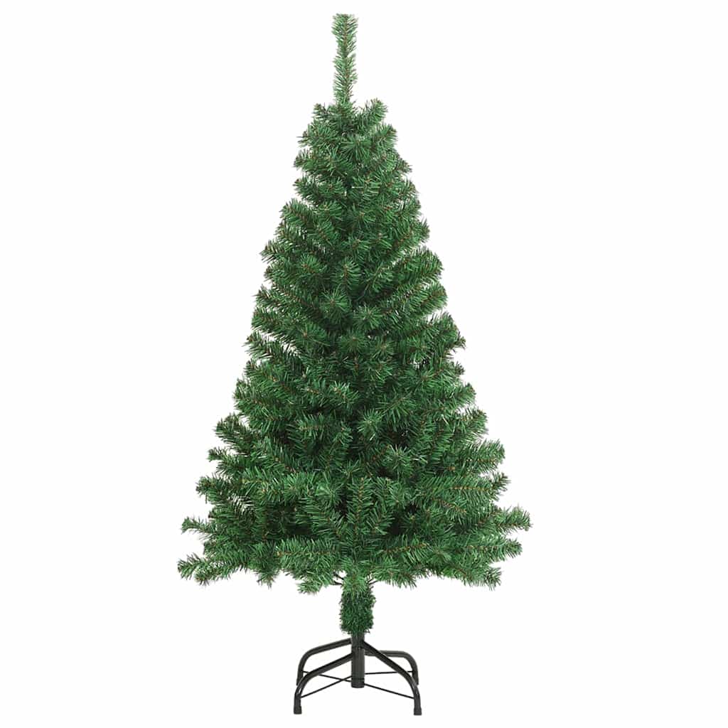 Kunstigt Juletræ Med Stativ 150 Cm Pvc Og Stål Og Plastik - Billede 5