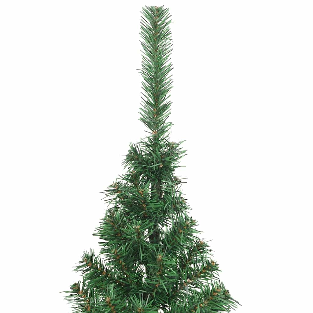 Kunstig Forbelyst Juletræ Med 300 Led'er 210 Cm Pvc - Billede 11