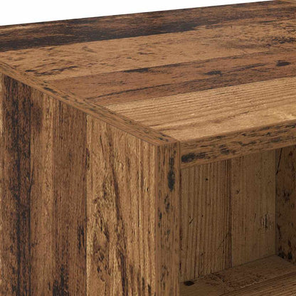 Highboard 40 X 42,5 X 185 Cm Konstrueret Træ - Billede 9