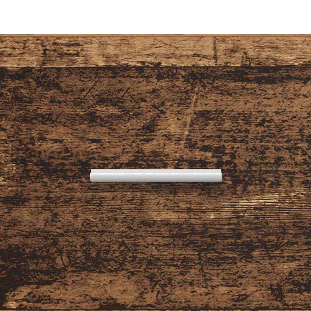 Highboard 40 X 42,5 X 185 Cm Konstrueret Træ - Billede 11