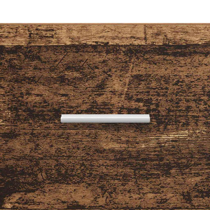 Highboard 40 X 42,5 X 185 Cm Konstrueret Træ - Billede 11