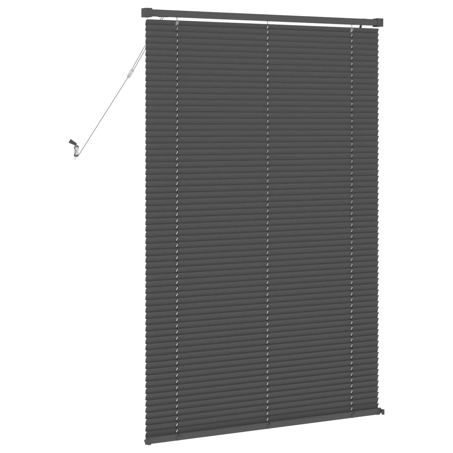 Persienner Sølvgrå 150 X 70 Cm Pvc - Billede 6