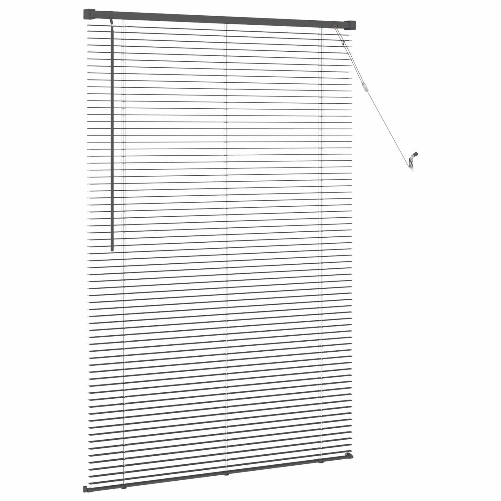Persienner Indstillelig 150 X 90 Cm Pvc - Billede 5