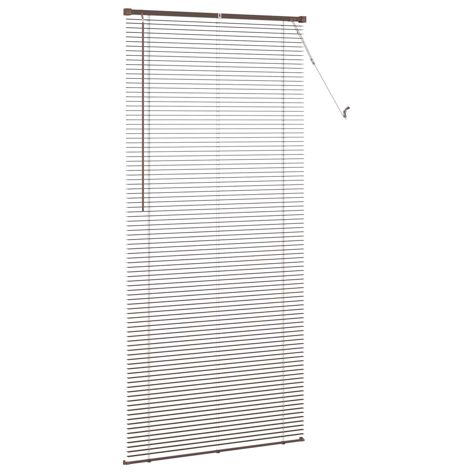 Persienner Indstillelig Mørk Med Mønster 213 X 90 Cm Pvc - Billede 5