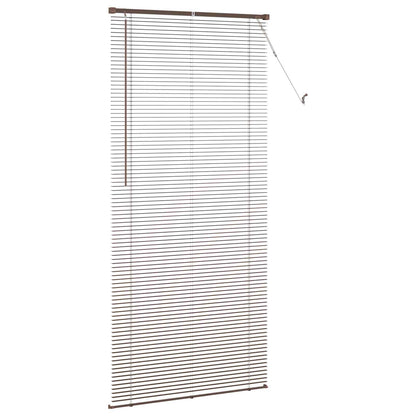Persienner Indstillelig Mørk Med Mønster 213 X 90 Cm Pvc - Billede 5