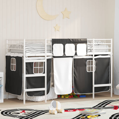 Kids'loftseng Med Gardiner - Variant 42020810