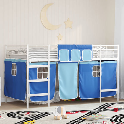 Kids'loftseng Med Gardiner - Variant 42020820