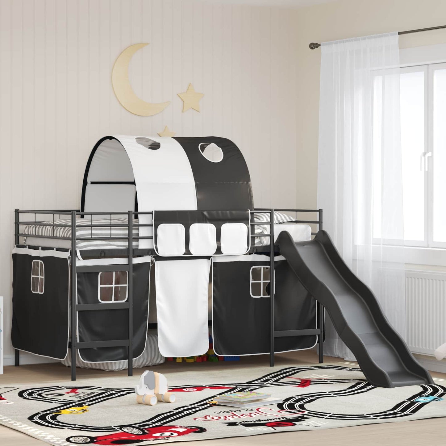 Børns Loft Seng Ramme Metal