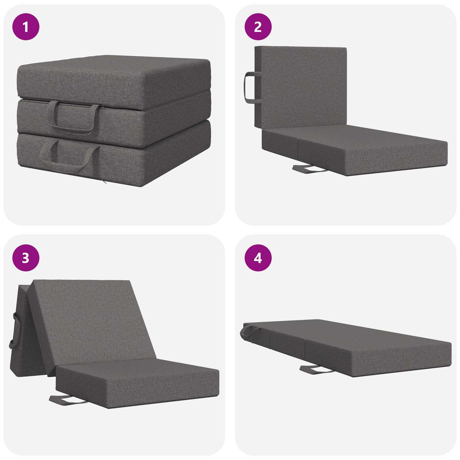 Samlebar Sofa Seng 75 X 63 X 45 Cm - Billede 8