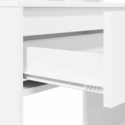 Soveværelsessminkeborde 80 X 39,6 X 135 Cm Konstrueret Træ - Billede 9