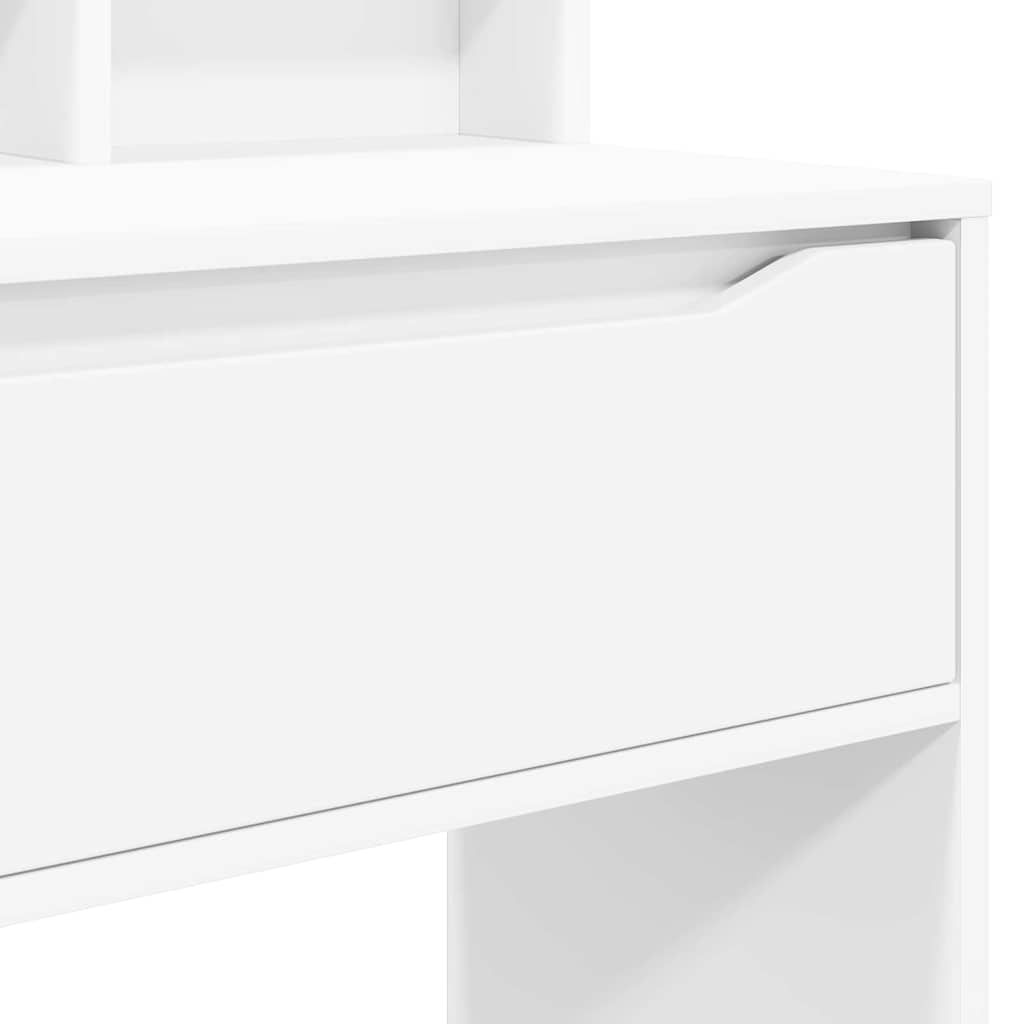 Soveværelsessminkeborde 80 X 39,6 X 135 Cm Konstrueret Træ - Billede 10