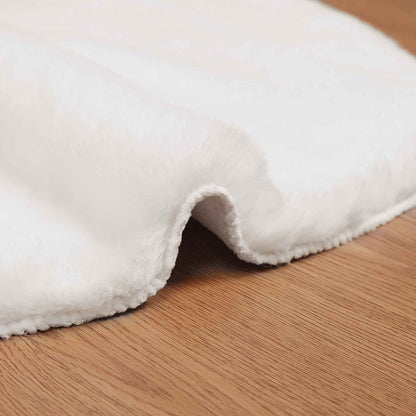 Skridsikker Faux Kanin Tæppe Olite 60 X 90 Cm Polyester - Billede 5