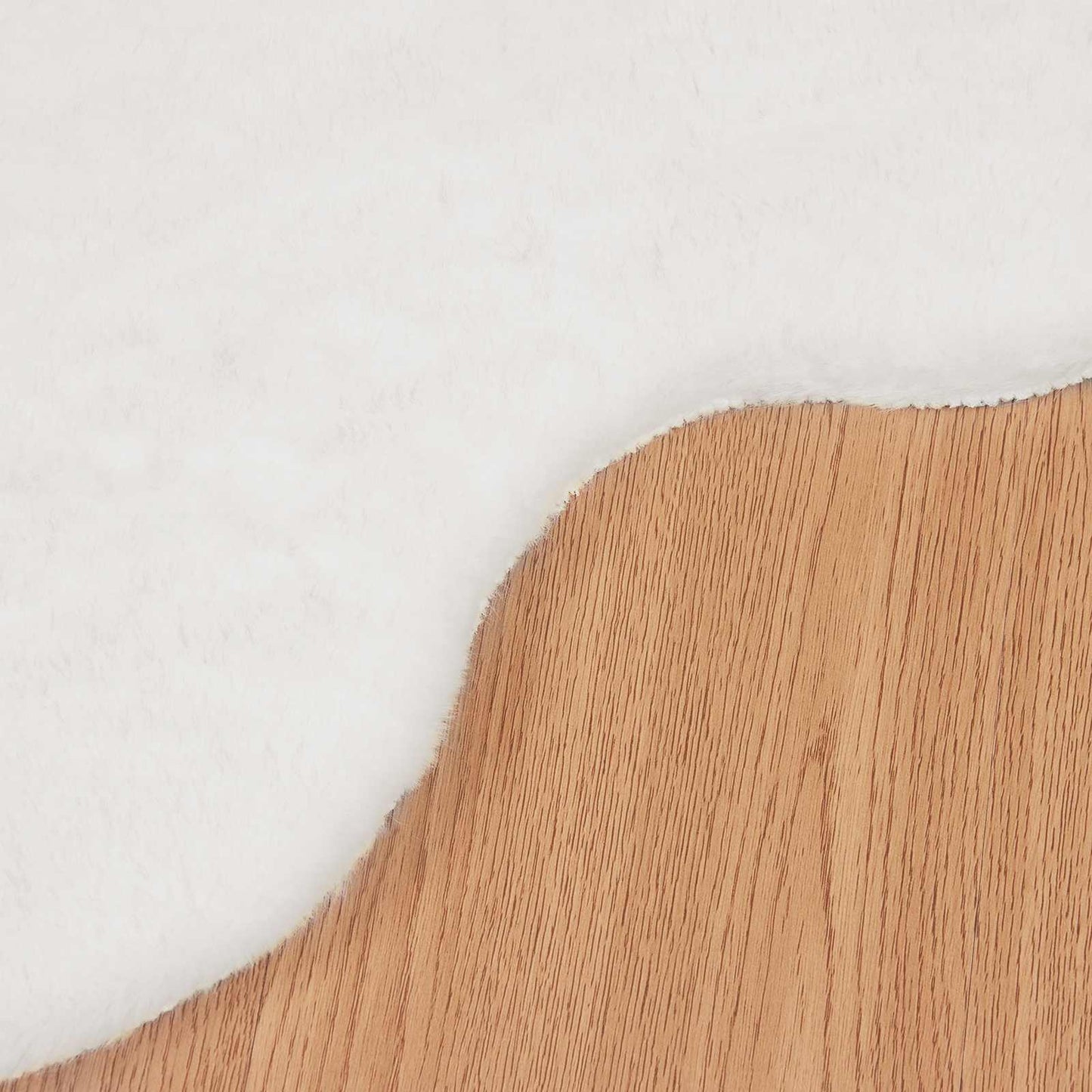 Skridsikker Faux Kanin Tæppe Olite 60 X 90 Cm Polyester - Billede 9