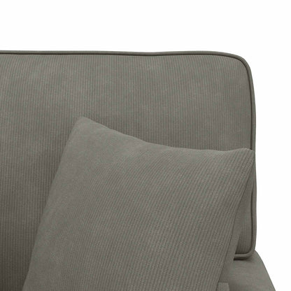 Chaise Lounge Med Volant Med Pude 3 Dele Velourstof - Billede 9