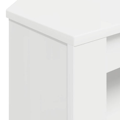 Hjørnetvskab 102 X 40,5 X 45 Cm Konstrueret Træ - Billede 8