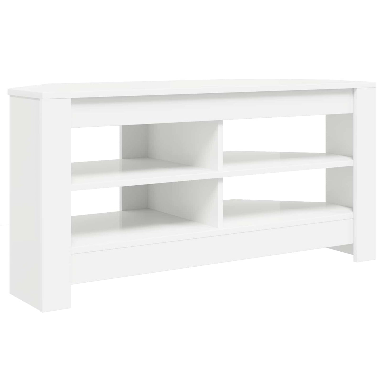 Hjørnetvskab 102 X 40,5 X 45 Cm Konstrueret Træ - Billede 2