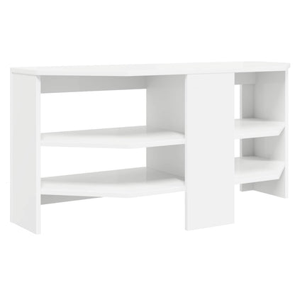 Hjørnetvskab 102 X 40,5 X 45 Cm Konstrueret Træ - Billede 7