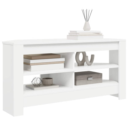 Hjørnetvskab 102 X 40,5 X 45 Cm Konstrueret Træ - Billede 3