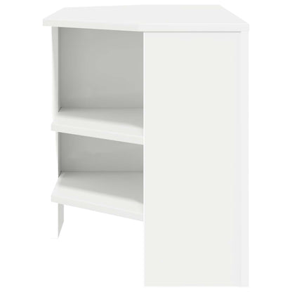 Hjørnetvskab 102 X 40,5 X 45 Cm Konstrueret Træ - Billede 6