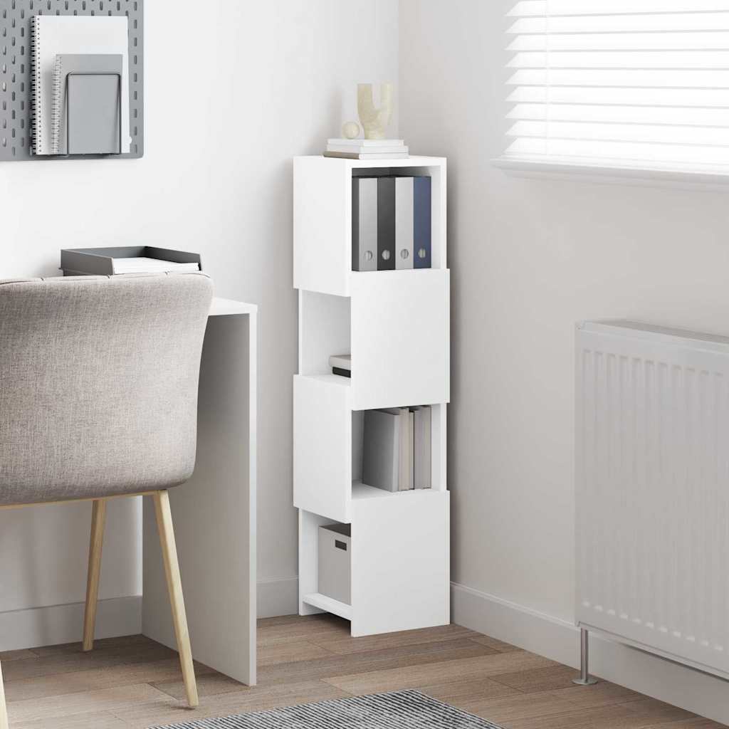 Hjørneskab 25,5x25x102cm Konstrueret Træ - Billede 4