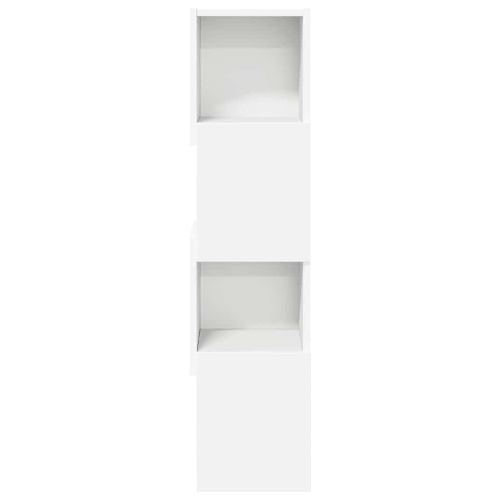 Hjørneskab 25,5x25x102cm Konstrueret Træ - Billede 5