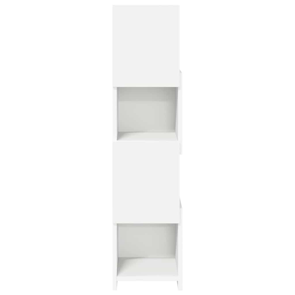 Hjørneskab 25,5x25x102cm Konstrueret Træ - Billede 6