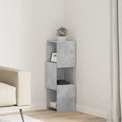 Hjørneskab 25,5x25x102cm Konstrueret Træ