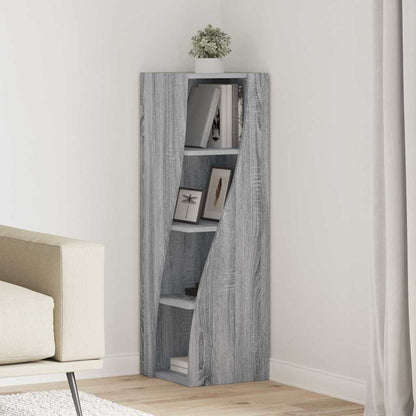 Hjørneskab 25,5x25x102cm Konstrueret Træ