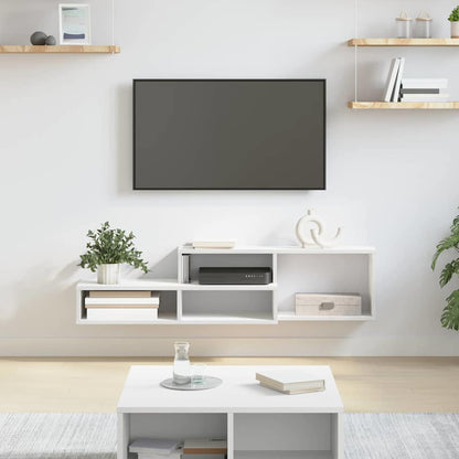 Vægbeslagtiltv 120x25x28,5cm Konstrueret Træ - Hovedbillede