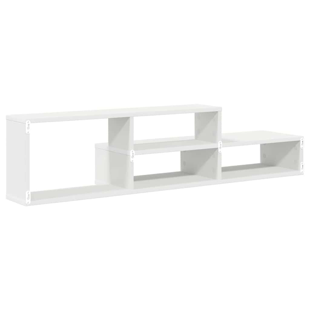 Vægbeslagtiltv 120x25x28,5cm Konstrueret Træ - Billede 7