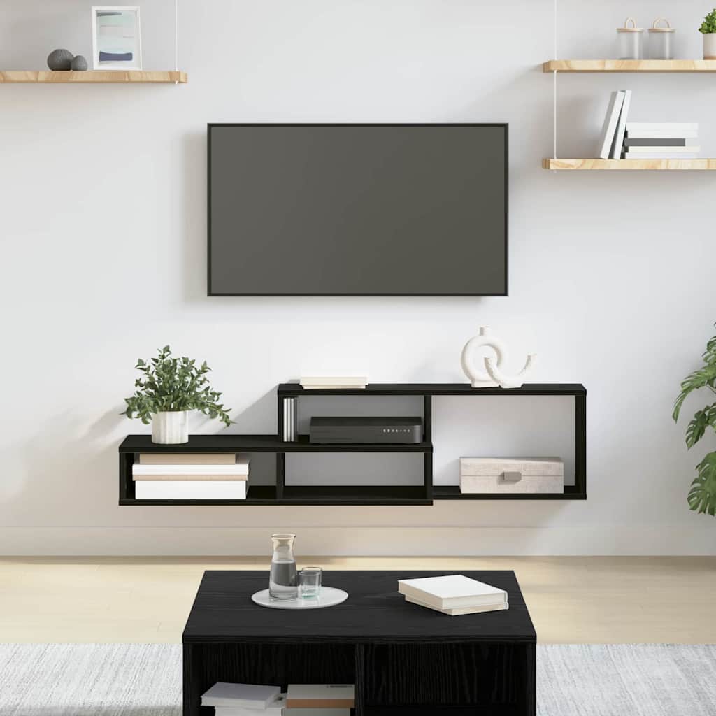 Vægbeslagtiltv 120x25x28,5cm Konstrueret Træ - Variant 889894