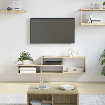 Vægbeslagtiltv 120x25x28,5cm Konstrueret Træ - Variant 889895