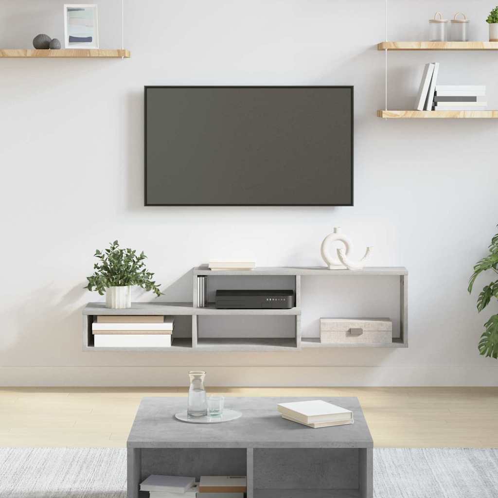 Vægbeslagtiltv 120x25x28,5cm Konstrueret Træ - Variant 889896