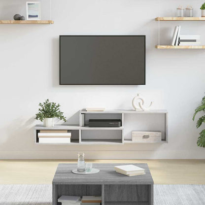Vægbeslagtiltv 120x25x28,5cm Konstrueret Træ - Variant 889898