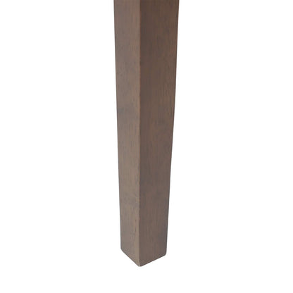 Spisestole 2 Dele Lys 50 X 52,5 X 91 Cm Massiv Gummitræ - Billede 10