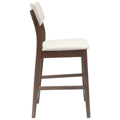 Spisestole 2 Dele Lys 48 X 49 X 95 Cm Massiv Gummitræ - Billede 6