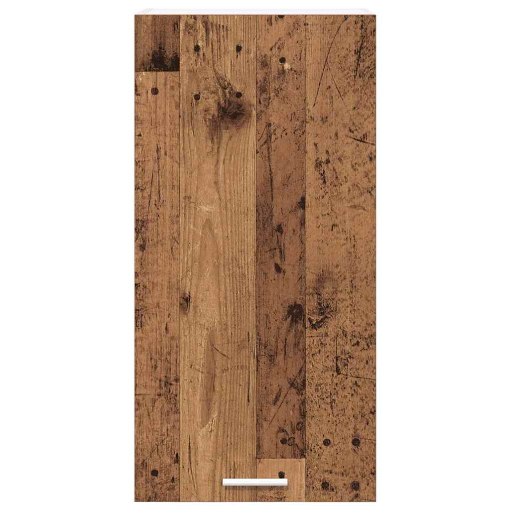 Hængeskab Gammelt Træ Og Hvid 40 X 31 X 80 Cm Konstrueret Træ - Billede 6