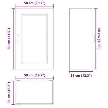 Panel Til Opvaskemaskine Kalmar 50 X 31 X 80 Cm - Billede 13