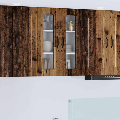 Køkkenskab Kalmar Gammelt Træ 60 X 31 X 80 Cm Konstrueret Træ - Hovedbillede