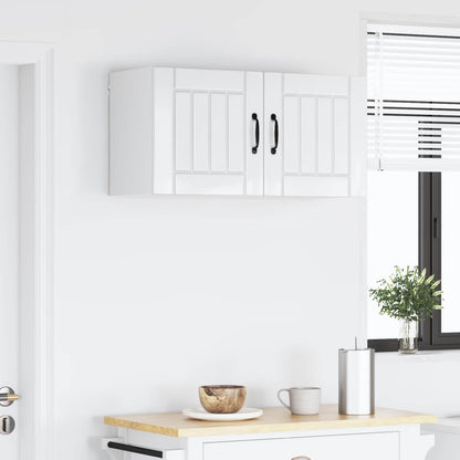 Køkkenskab Lucca Højglans 80 X 31 X 40 Cm Konstrueret Træ - Billede 4