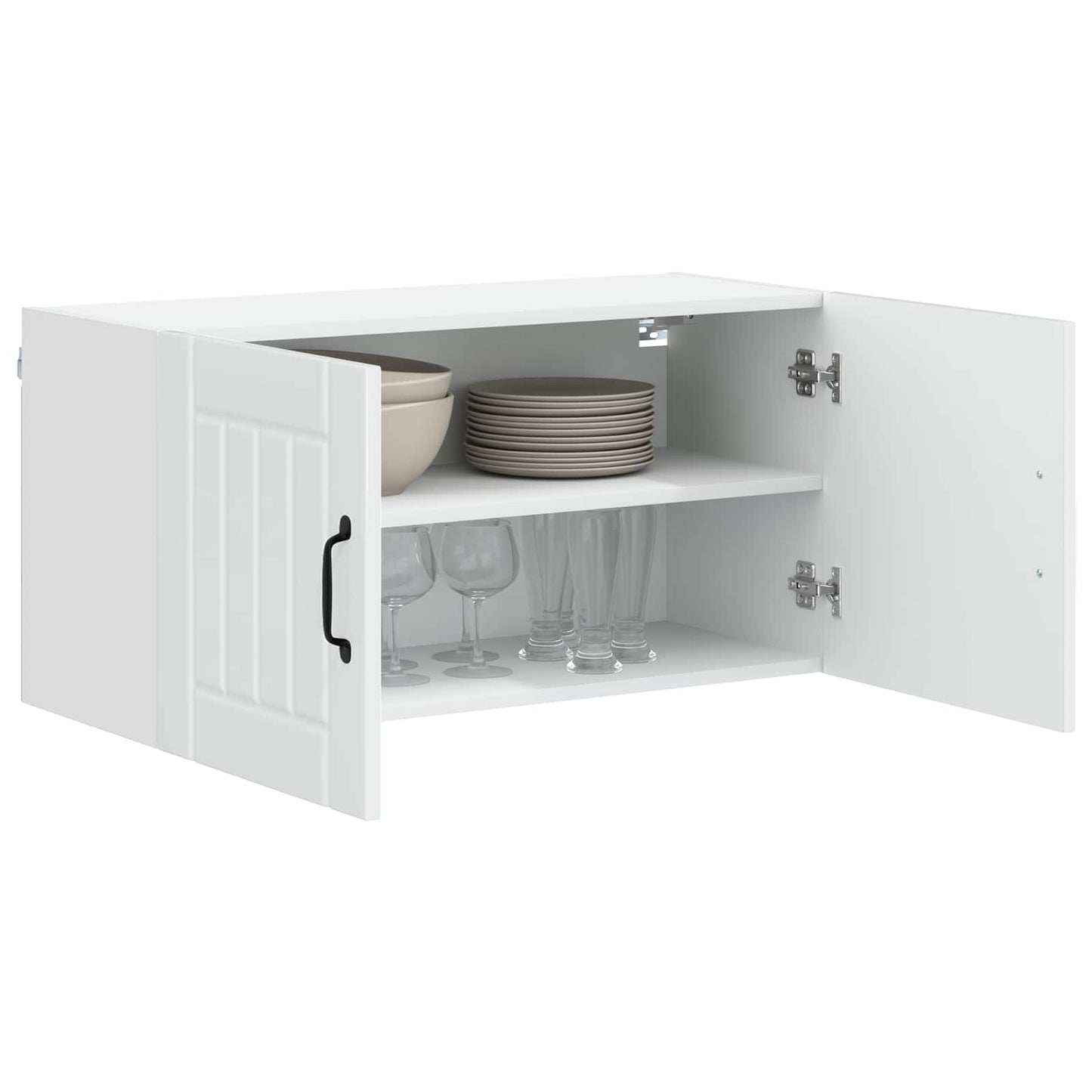 Køkkenskab Lucca Højglans 80 X 31 X 40 Cm Konstrueret Træ - Billede 3