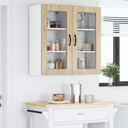 Køkkenskab 2 Dele Sonoma Eg 40 X 31 X 80 Cm Konstrueret Træ - Billede 4