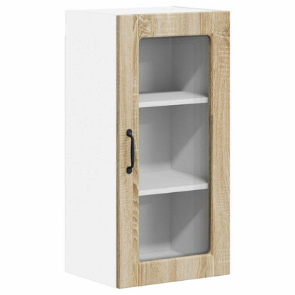 Køkkenskab 2 Dele Sonoma Eg 40 X 31 X 80 Cm Konstrueret Træ - Billede 5