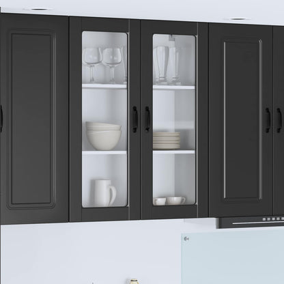 Køkkenskab Med Hylde 80 X 31 X 100 Cm Konstrueret Træ - Hovedbillede