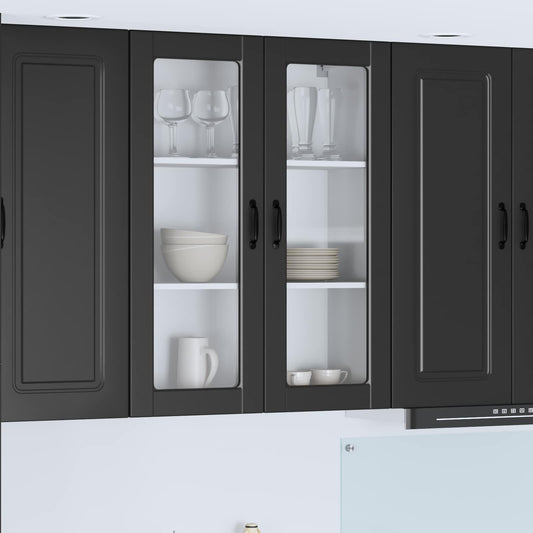 Køkkenskab Med Hylde 80 X 31 X 100 Cm Konstrueret Træ - Hovedbillede